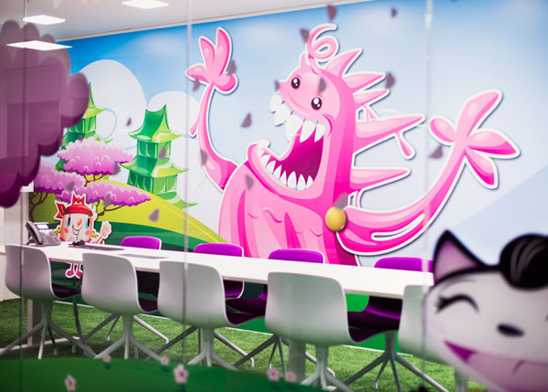 Noi that van phong dep Candy Crush - The City